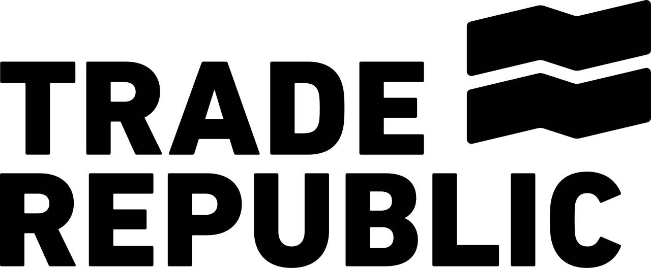 Logo de Trade Republic, una de las mejores cuentas remuneradas sin comisiones ni nómina en España